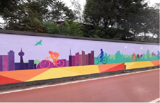 清镇墙体彩绘-围墙