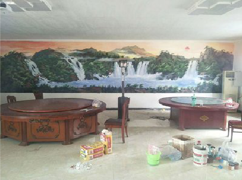 清镇墙绘-写实风景