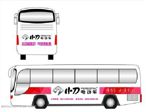 清镇公交车身贴如何完美贴合？